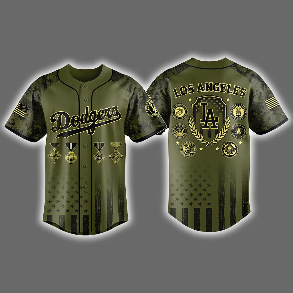 Dodgers Military Appreciation Month Jersey 2025 Dodgers Military Appreciation Month Jersey 2025