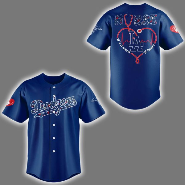 Dodgers Nurses Night 2025 Jersey 2