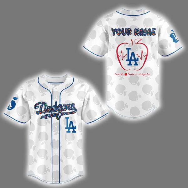 Dodgers Teacher Appreciation Night 2025 Jersey 2