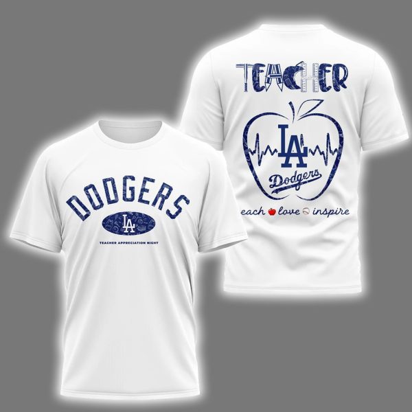 Dodgers Teacher Appreciation Night 2025 Shirt
