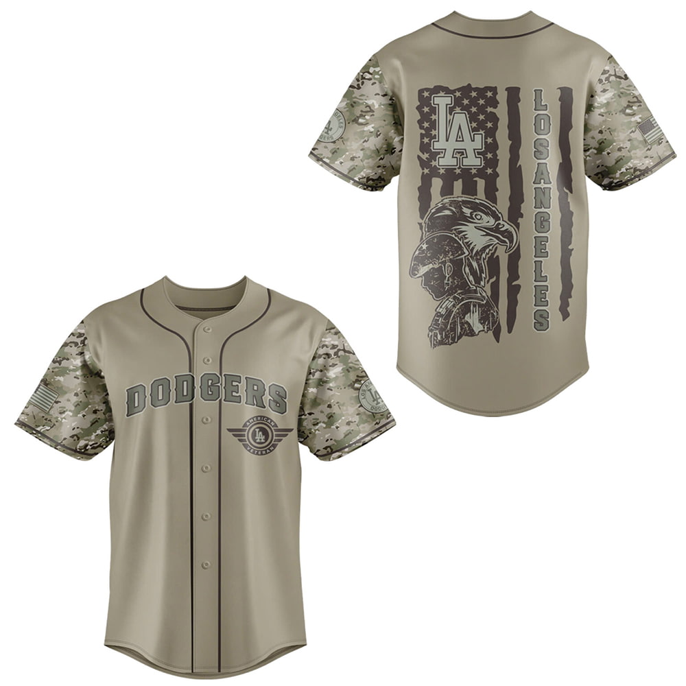 Dodgers Veteran US 2025 Baseball Jersey Dodgers Veteran US 2025 Baseball Jersey