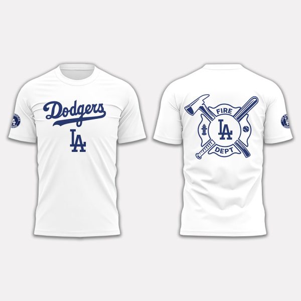 Dodgers x Firefighter Appreciation 2025 Shirt