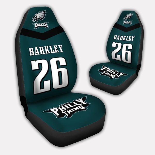 Eagles It's A Philly Thing Barkley 26 Car Seat Cover