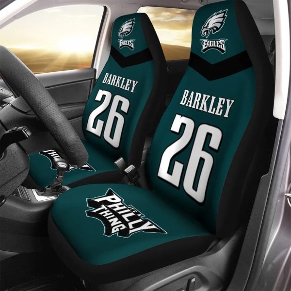 Eagles Its A Philly Thing Barkley 26 Car Seat Cover 2