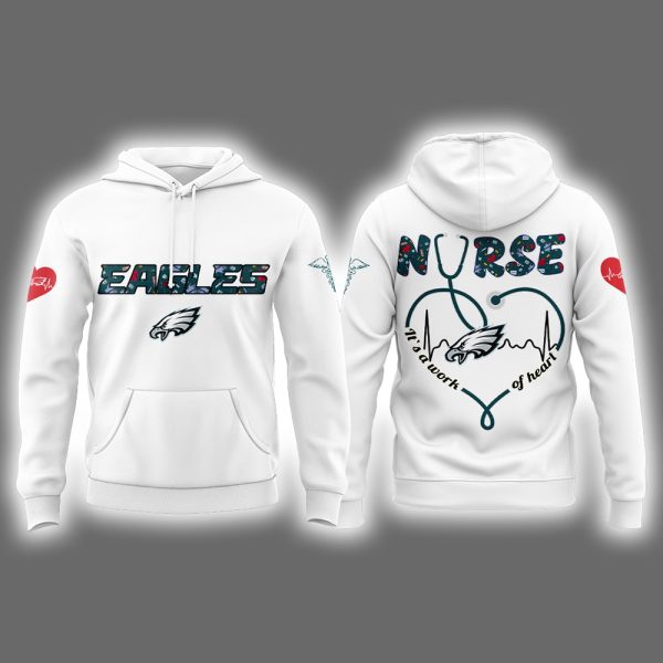 Eagles Nurses Night 2025 Hoodie Joggers Cap 4
