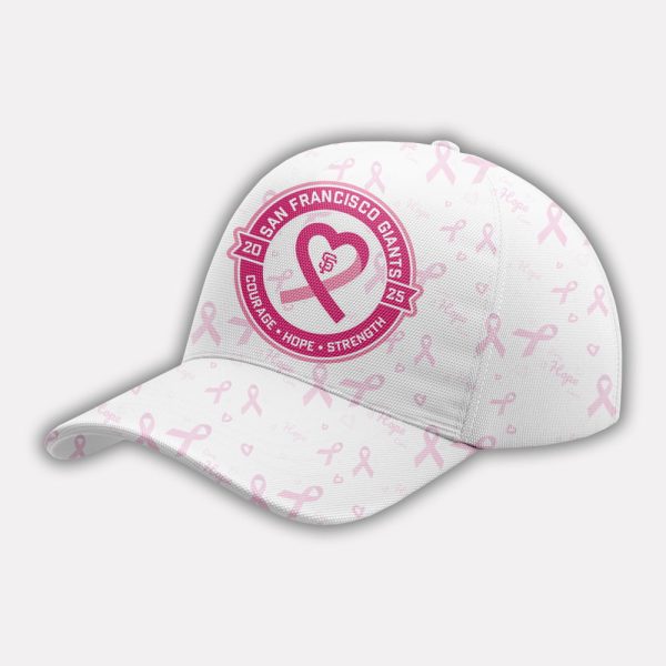 Giants Breast Cancer Awareness Night 2025 Hat 2