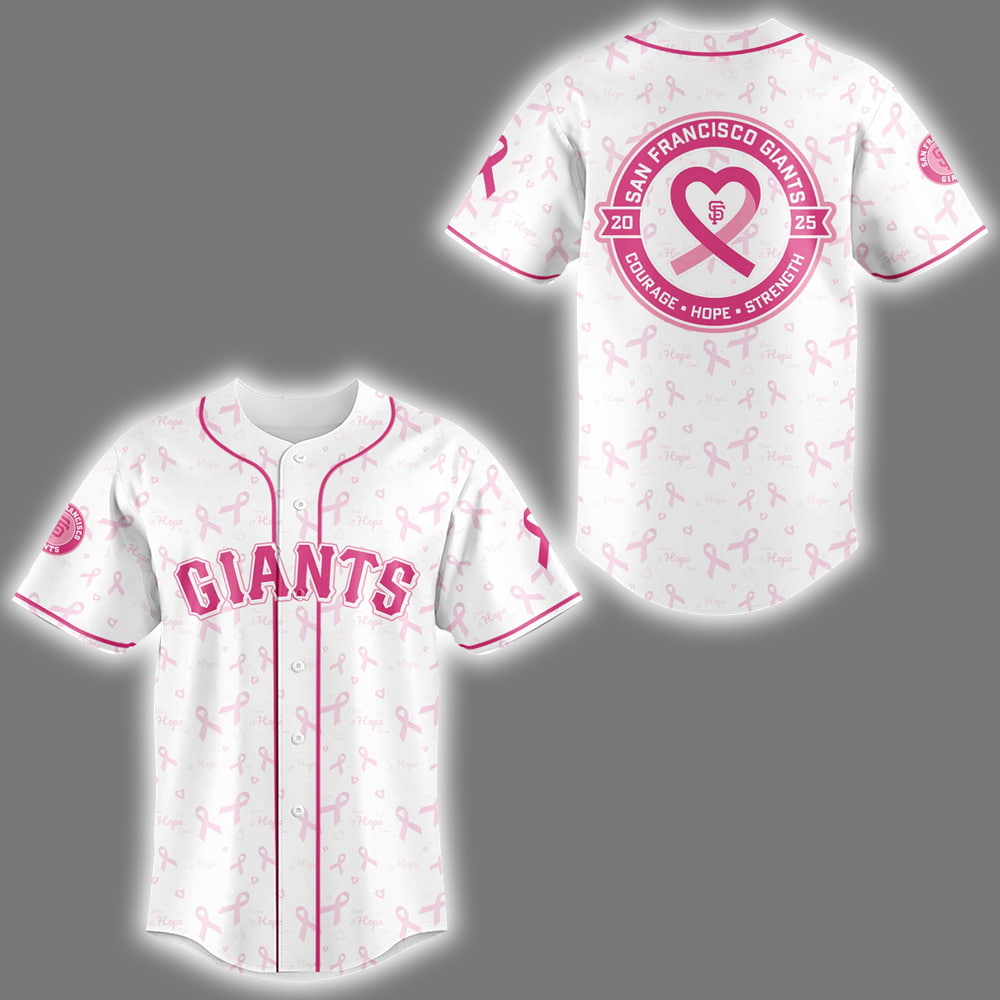 Giants Breast Cancer Awareness Night 2025 Jersey Giants Breast Cancer Awareness Night 2025 Jersey