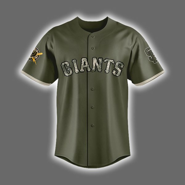 Giants National Military Appreciation Day Jersey 2025 2