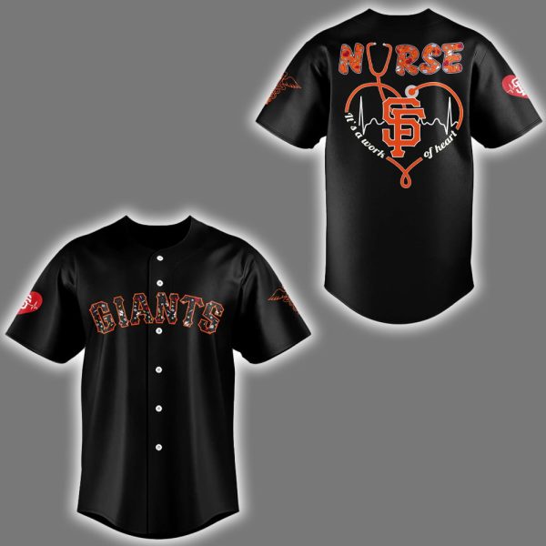 Giants Nurses Night 2025 Jersey 2