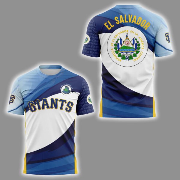 Giants Salvadoran Heritage Day 2025 Shirt