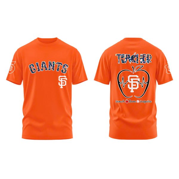 Giants Teacher Appreciation Night 2025 Shirt 2