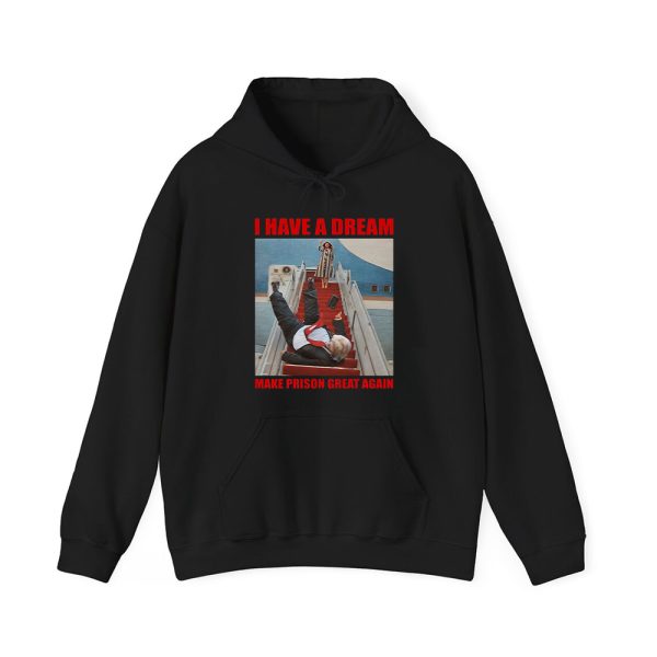 I Have A Dream Make Prison Great Again Trump Falls Down The Stairs Shirt