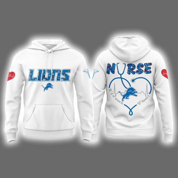 Lions Nurses Night 2025 Hoodie Joggers Cap