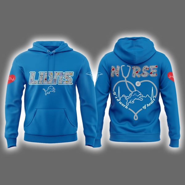 Lions Nurses Night 2025 Hoodie Joggers Cap 4