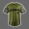 Lions United States Army Military Appreciation Night Jersey 2025 2