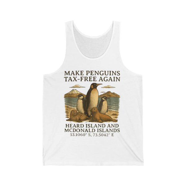 Make Penguins Tax Free Again Heard Island and McDonald Islands Shirt 2