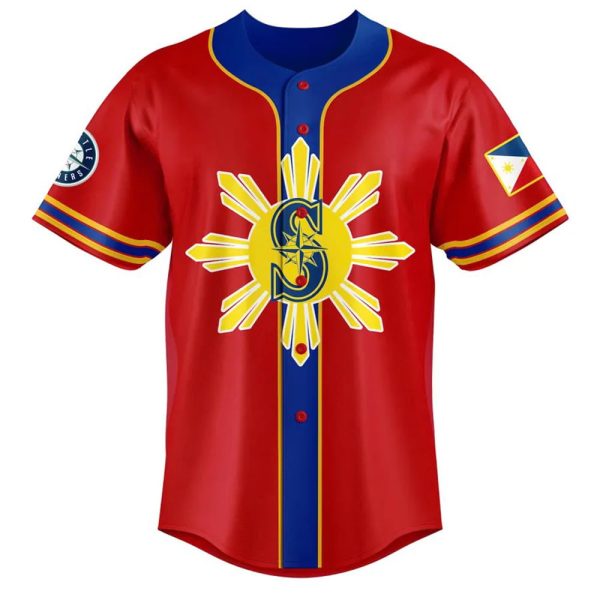 Mariners 2025 Filipino Heritage Night Jersey 2