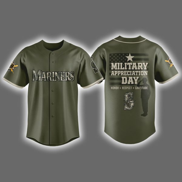Mariners National Military Appreciation Day Jersey 2025