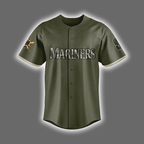 Mariners National Military Appreciation Day Jersey 2025 2
