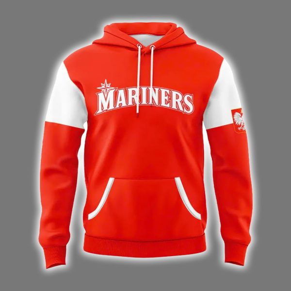 Mariners Polish Heritage Night Hoodie 2025 2