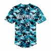 Mariners Salute to Armed Forces Night Camo Jersey 2025 Giveaway 2