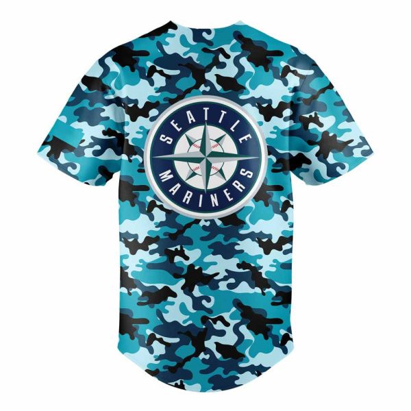 Mariners Salute to Armed Forces Night Camo Jersey 2025 Giveaway 3