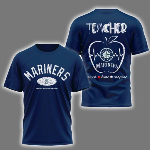Mariners Teacher Appreciation Night 2025 Shirt 3