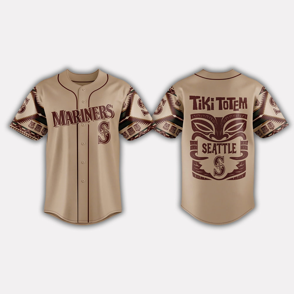 Mariners x Native American Tiki Totem 2025 Jersey Mariners x Native American Tiki Totem 2025 Jersey