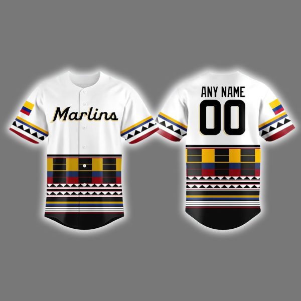 Marlins 2025 Colombian Heritage Night Jersey Giveaway