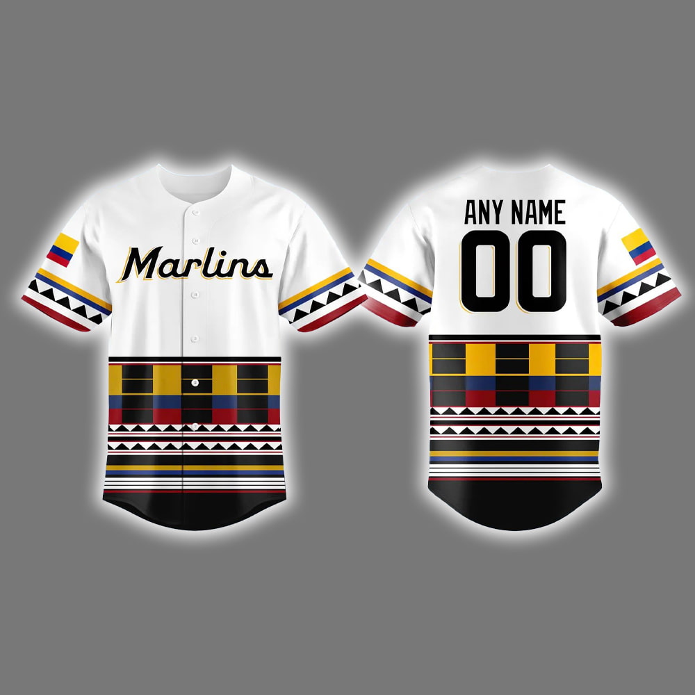 Marlins 2025 Colombian Heritage Night Jersey Giveaway Marlins 2025 Colombian Heritage Night Jersey Giveaway