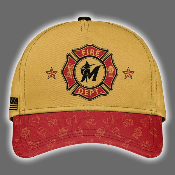 Marlins Firefighter Appreciation Night Hoodie 2025 2