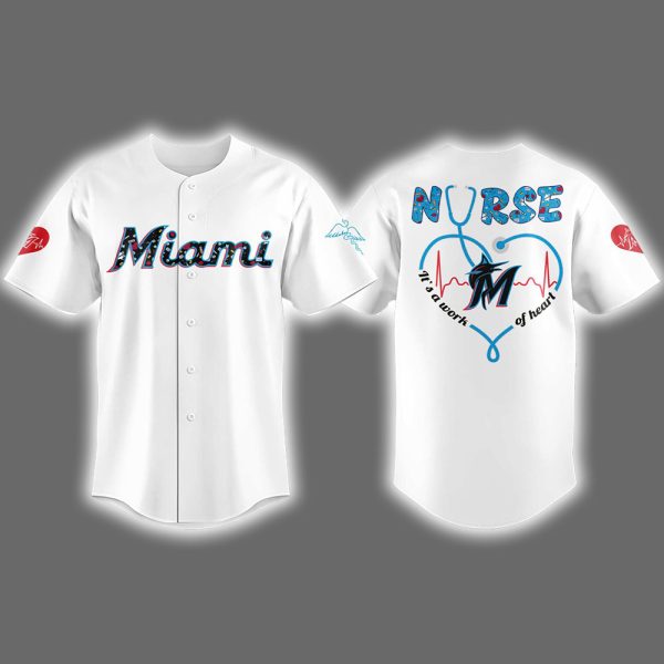 Marlins Nurses Night 2025 Jersey