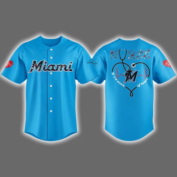 Marlins Nurses Night 2025 Jersey 2