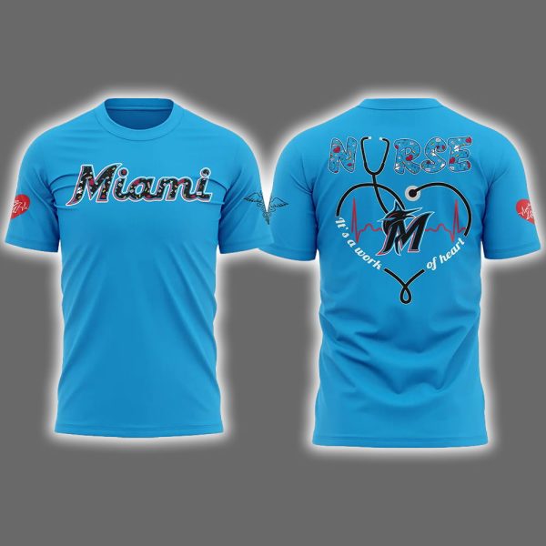 Marlins Nurses Night 2025 Shirt