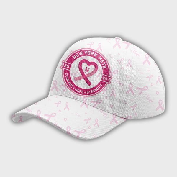 Mets Breast Cancer Awareness Night 2025 Hat 2