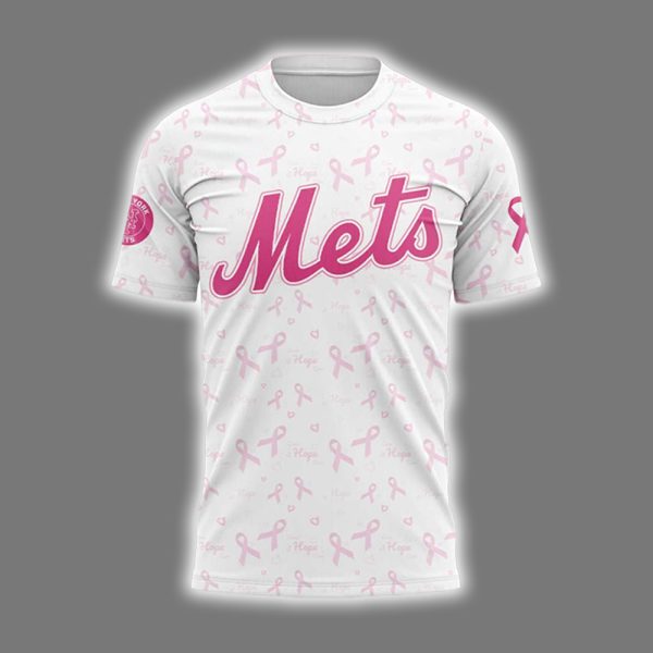 Mets Breast Cancer Awareness Night 2025 Shirt 2