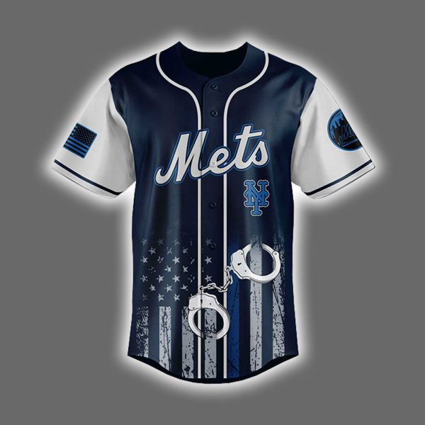 Mets Law Enforcement Appreciation Day Jersey 2025 2
