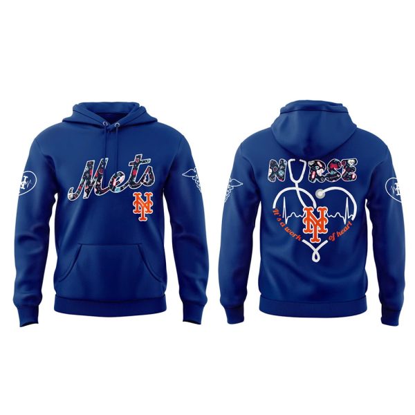 Mets Nurses Night 2025 Hoodie Joggers Cap