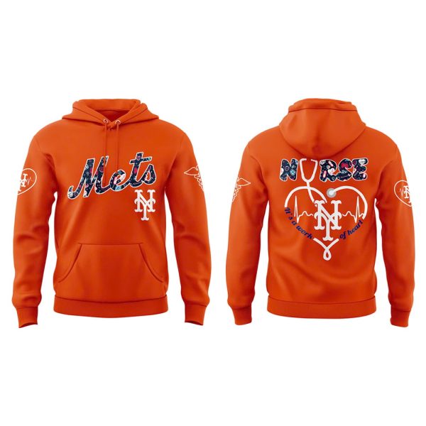 Mets Nurses Night 2025 Hoodie Joggers Cap 7