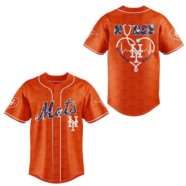 Mets Nurses Night 2025 Jersey 3