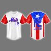 Mets Puerto Rico Francisco Lindor Jersey 2025 Giveaway