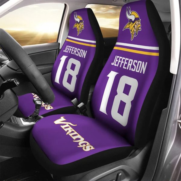 Minnesota Football Jefferson 18 Car Seat Cover 2