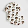 More Pride Less Prejudice LGBTQ Pride Month Print Satin Pajama Set 2