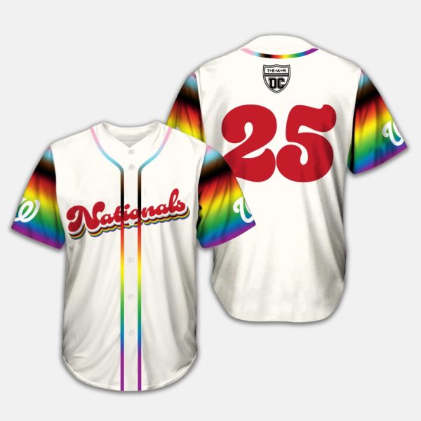 Nationals Night Out LGBTQ Jersey Giveaway 2025