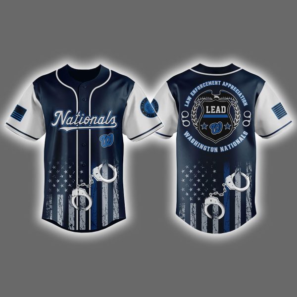 Nationals Law Enforcement Appreciation Day Jersey 2025