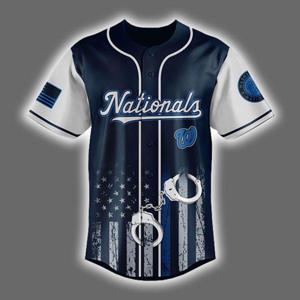 Nationals Law Enforcement Appreciation Day Jersey 2025 2