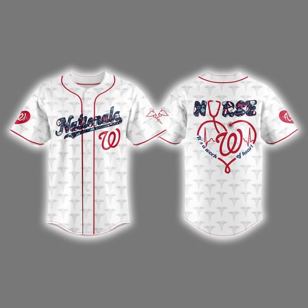 Nationals Nurses Night 2025 Jersey 2