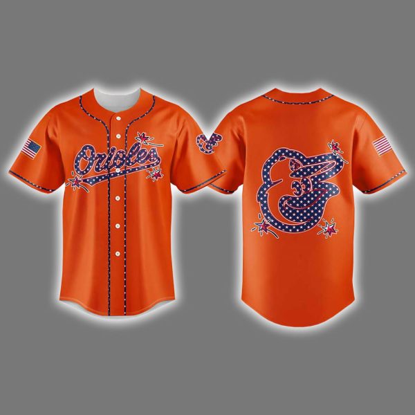 Orioles 2025 Independence Day Jersey 2