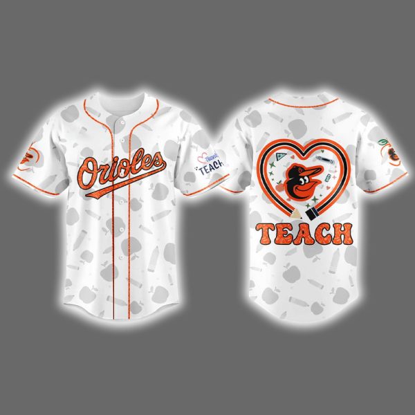 Orioles 2025 Teacher Appreciation Jersey