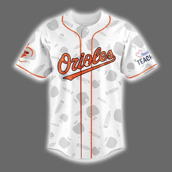 Orioles 2025 Teacher Appreciation Jersey 2